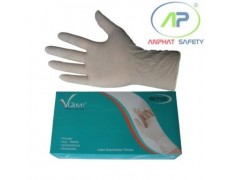 Găng tay y tế VGLOVE (Có bột) Size L ( 5.0 gr - 240 mm)